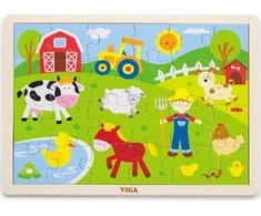 Viga Dėlionė 24 vnt. - Ferma