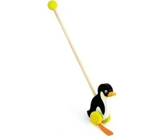 Viga Medinė Stumdukas Pingvinas - Animacinis