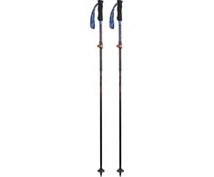 Trekingo lazdos Viking Kettera Pro juoda-mėlyna-oranžinė 115-135 cm