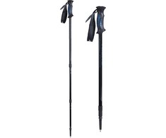 Trekingo lazdos Viking Kalio juodos 65-135 cm