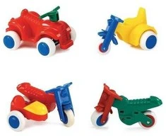 Žaislinis motociklas Viking Toys 10cm 12+ mėn.