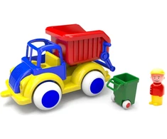 Viking Toys Šiukšliavežis su figūra 6 p.- 045-1256