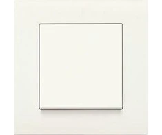 Panasonic Karre potinkinis jungiklis 1 klavišo, baltas, 10A, 250V (90963601)