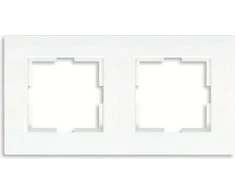 Panasonic KARRE baltas, dvivietis rėmelis (90960261)