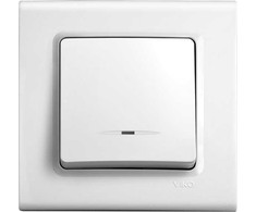 Viko Panasonic PRIJUNGIMAS 1 MAITINIMO ŠVIESA LINNER S Baltas