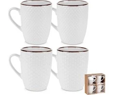 Keraminių puodelių rinkinys Vilde 400 ml, 4 vnt.