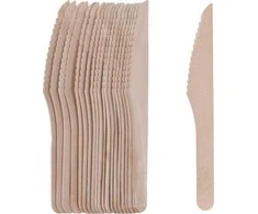 Vilde Mediniai vienkartiniai peiliai 16,5 cm 20 vnt.