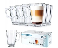 Stiklinės su rankenėle Vilde 255 ml, 6 vnt.