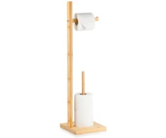 Bambukinis tualetinio popieriaus stovas Vilde 70 cm