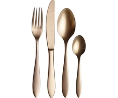 Villeroy &amp; Boch Manufacture stalo įrankių rinkinys, 16 dalių, bronzos