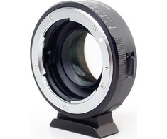 Fotoaparato objektyvo adapteris - Viltrox NF-M43X 0,71x objektyvo jungties adapteris