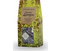 Vintage Teas Žalias Tea Lemongrass - 20 arbatos pakelių