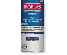 Viorica BIOBLAS Thermal Expert Vyrams Šampūnas nuo plaukų slinkimo 360 ml