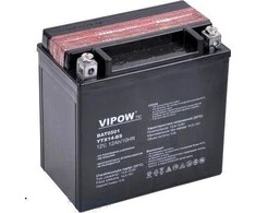 Švino akumuliatorius motociklams MC VIPOW - 12V 12Ah