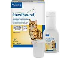 Vibrac VIRBAC Nutribound Geriamasis tirpalas sveikstančioms katėms 3×150 ml