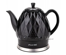 Kamille Virdulys Ceramiczny 1728 Juodas 1.5 L 1200 W
