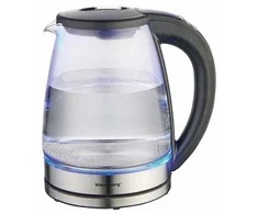 Virdulys, Elektrinis virdulys, stiklinis, su LED, 1,8 l, Klausberg, kb-7887