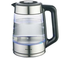 Virdulys, Elektrinis virdulys, stiklinis, su LED, 1,7 l, Klausberg, kb-7888
