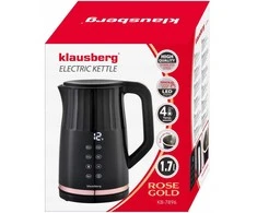 Virdulys, Elektrinis virdulys, su LED ekranu, 1,7 l, Klausberg, kb-7896