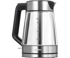 MPM MCZ-122 electric virdulys 1.7 L 2200 W Juodas, Nerūdijantis plienas