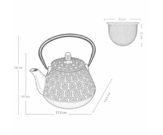 TAKI ketaus virdulys su užpilu, 1000 ml