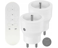 Orno Belaidžių MINI lizdų komplektas, valdomas 2+1 pulteliu, 2300W