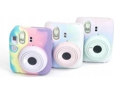 Viršelis LoveInstant byla dėl Fujifilm Fuji Instax Mini 12 / Silicis / Pastel spalvos