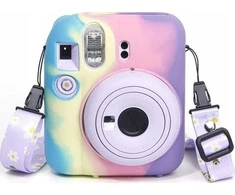 Viršelis LoveInstant byla dėl Fujifilm Fuji Instax mini 12 / Silicio / vaivorykštės