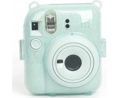 Viršelis LoveInstant Byla FujiFilm Fuji INSTAX Mini 12 + Lipdukai ir Kištukelis Nuotraukos / Holiday Time / Žalias Brocade