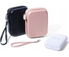 Viršelis LoveInstant Bylos atvejis: byla dėl "Instax" mini Evo / mini Liplay / mini Link / Juodas