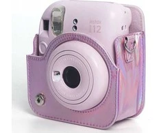 Viršelis LoveInstant Case EtuI Cover for Fujifilm Instax Mini 12 / Rožinė Flash