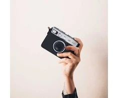 Loveinstant Fujifilm Instax Mini Evo nešiojimo dėklo dėklas / juodas