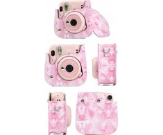Viršelis LoveInstant Case EtuI Cover FUJIFILM Instax Mini 11 vandens spalvų - Rožinė Blur