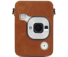 Loveinstant Futerał Dėklas Dėklas Do Fujifilm Fuji Instax Mini Liplay - Ruda