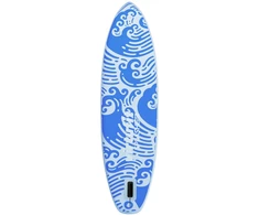 Virtufit SUP lenta Splash 255 Wave Mėlyna su irklu 255 cm 100 kg
