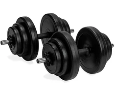 VIRTUFIT REGULOWANY Rinkinys HANTLI - WINYL - 2 X 14 KG
