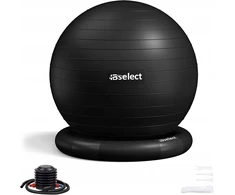 Virtufit VIRTUFIT GIMNASTIKOS KAMUOLYS ANTI-BURST PRO SU POMPA JUODA 65 CM