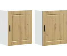 Sieninės virtuvės spintelės 2 vnt "Porto" Artisan Oak