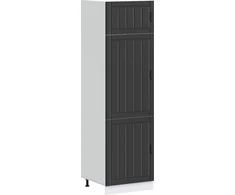 virtuvės spintelė "Lucca" Juodas Engineered Wood