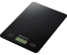Virtuvinės svarstyklės Juodas 5kg AMBITION