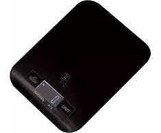 VIRTUVINĖS svarstyklės BERLINGER HAUS Juodas Sidabrinis BH-9425 ULTRA-SLIM