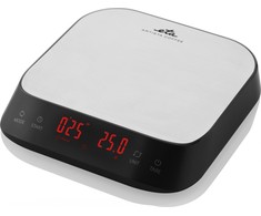 ETA | Virtuvinės svarstyklės | ETA877790000 Artista | Maksimalus svoris (talpa) 3kg | Gradacija 1 g | Ekrano tipas: LED | Integruotas laikmatis | Sidabrinis