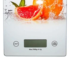 Virtuvinės svarstyklės Omega Platinet Kitchen Scale waga kuchenna Citrus [46429] (PBSKC)