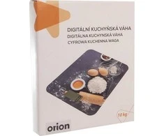 Orion Virtuvinės svarstyklės Elektroninės 10 kg Stiklinės