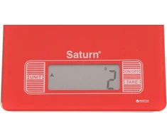 Virtuvinės svarstyklės Saturn ST-KS7235 raudonos