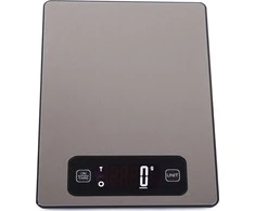 Verk Group Elektroninės virtuvinės svarstyklės Inox, 5kg, LCD ekranas