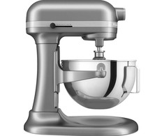 Virtuvinis kombainas KitchenAid Heavy Duty planetarinis maišytuvas su pakeliama 5,2 l metaline misa, sidabro spalvos