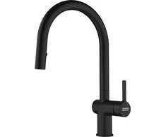 Virtuvinis maišytuvas Franke Bateria Active J pull-out spray juoda mat 115.0653.404