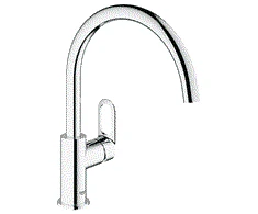 Grohe BauLoop virtuvinis maišytuvas. chromas
