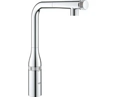 Grohe Plautuvės maišytuvas Essence SmartControl, su ištraukiamu snapu, chromas, 31615000